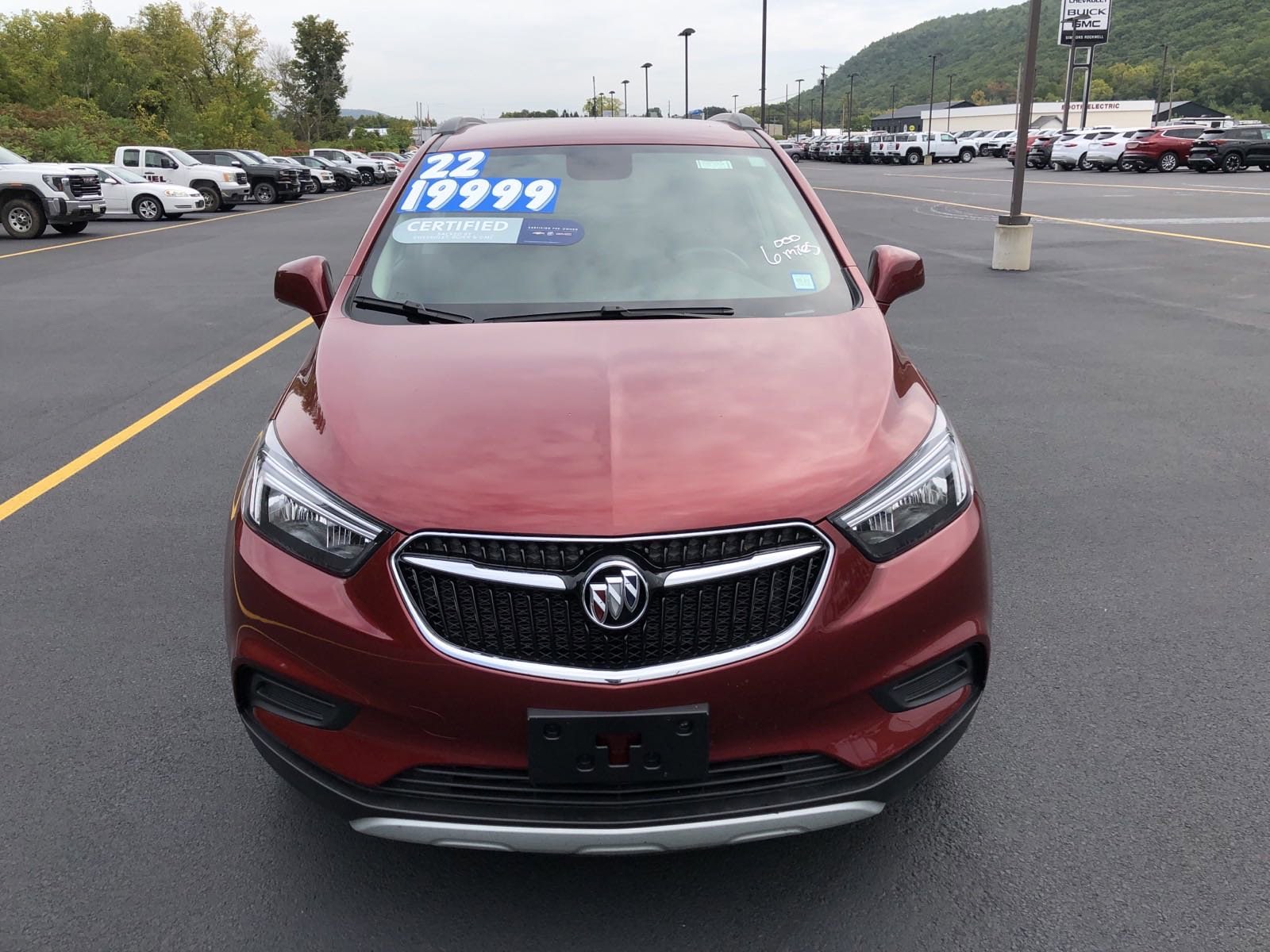 Certified 2022 Buick Encore Preferred with VIN KL4CJESM3NB552380 for sale in Hornell, NY