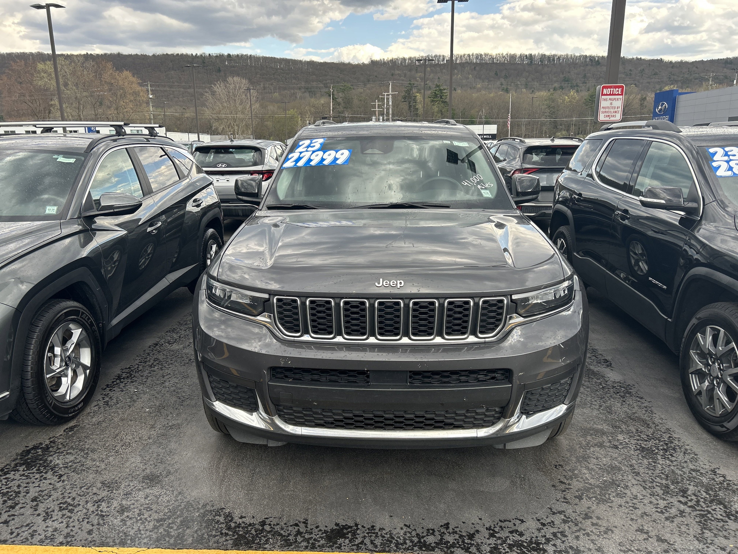 Used 2023 Jeep Grand Cherokee L Laredo with VIN 1C4RJKAG8P8886303 for sale in Hornell, NY