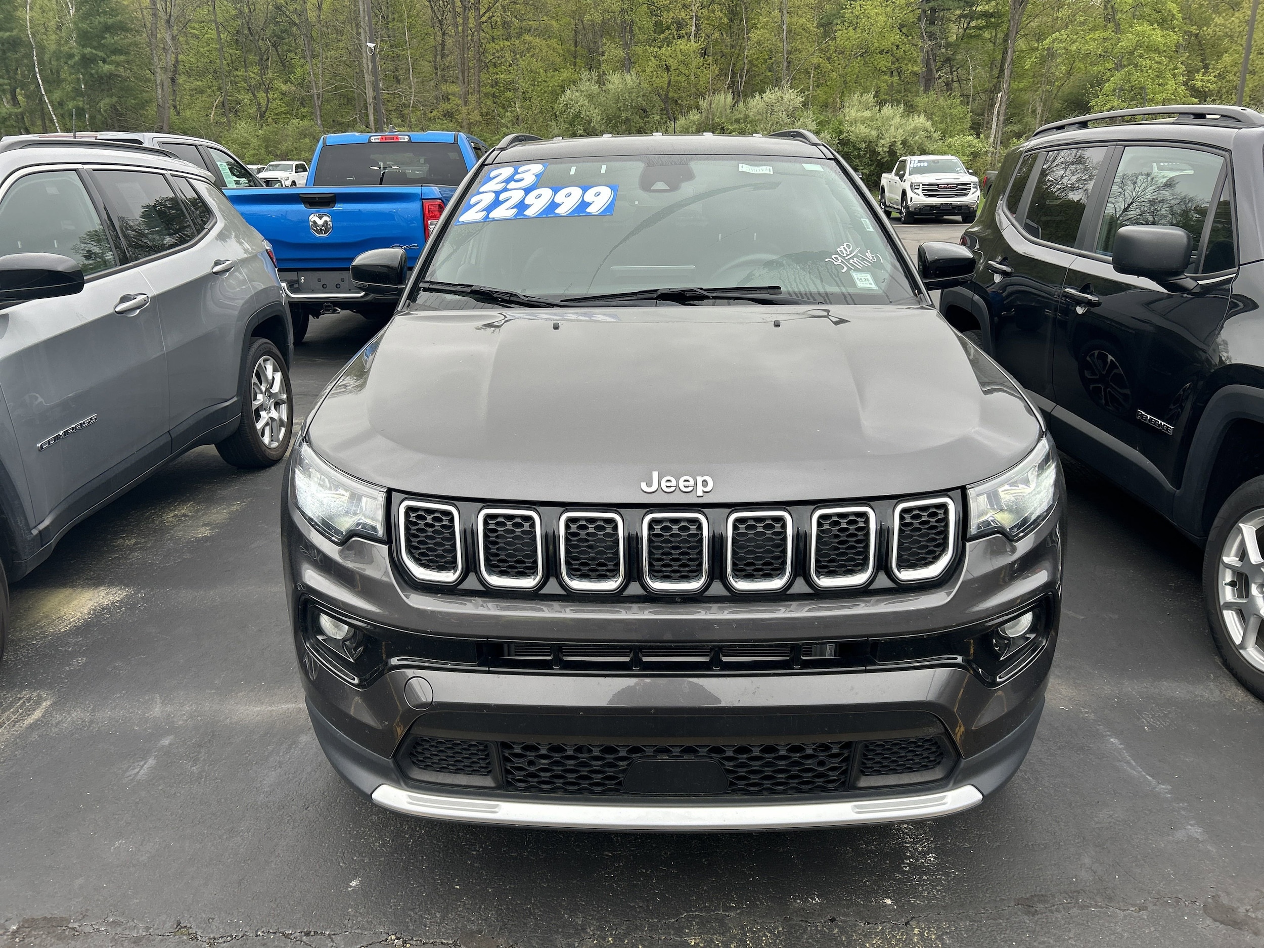 Used 2023 Jeep Compass Limited with VIN 3C4NJDCN4PT522614 for sale in Hornell, NY