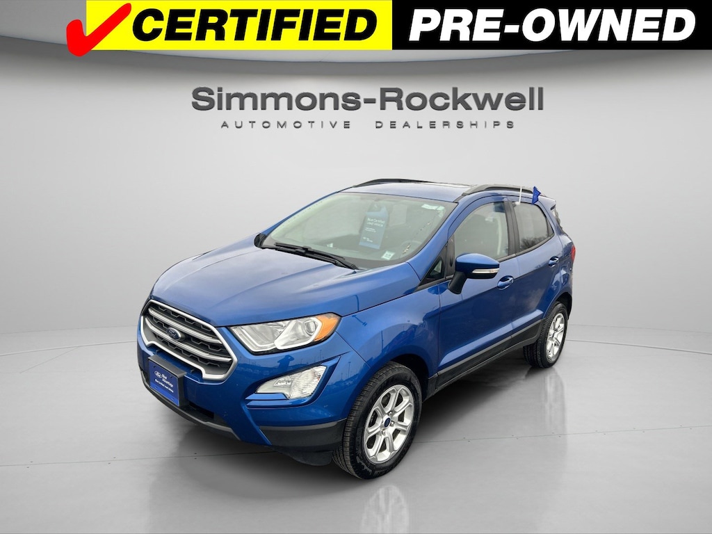 Certified 2019 Ford EcoSport SE SE 4WD