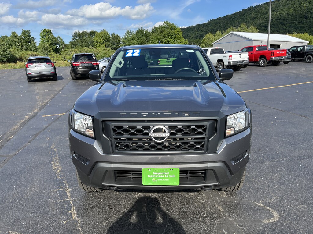 Certified 2022 Nissan Frontier S King Cab 4x4 S Auto