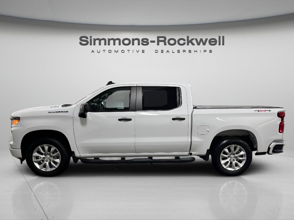 Used 2024 Chevrolet Silverado 1500 Custom 4WD Crew Cab 147 Custom