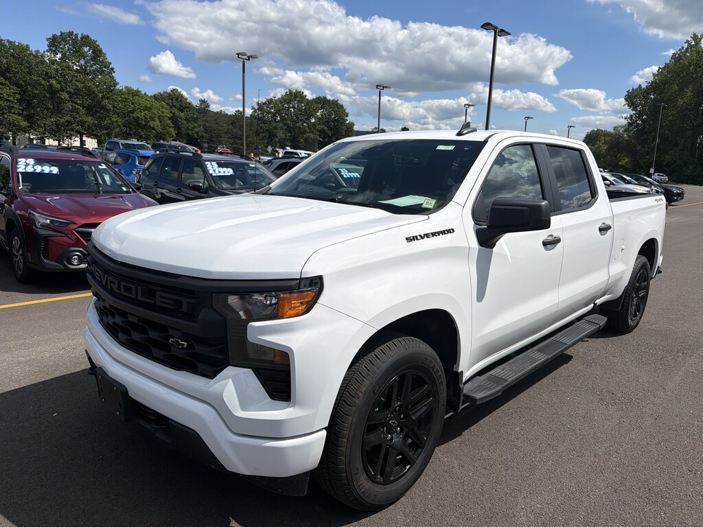 Used 2024 Chevrolet Silverado 1500 Custom 4WD Crew Cab 157 Custom