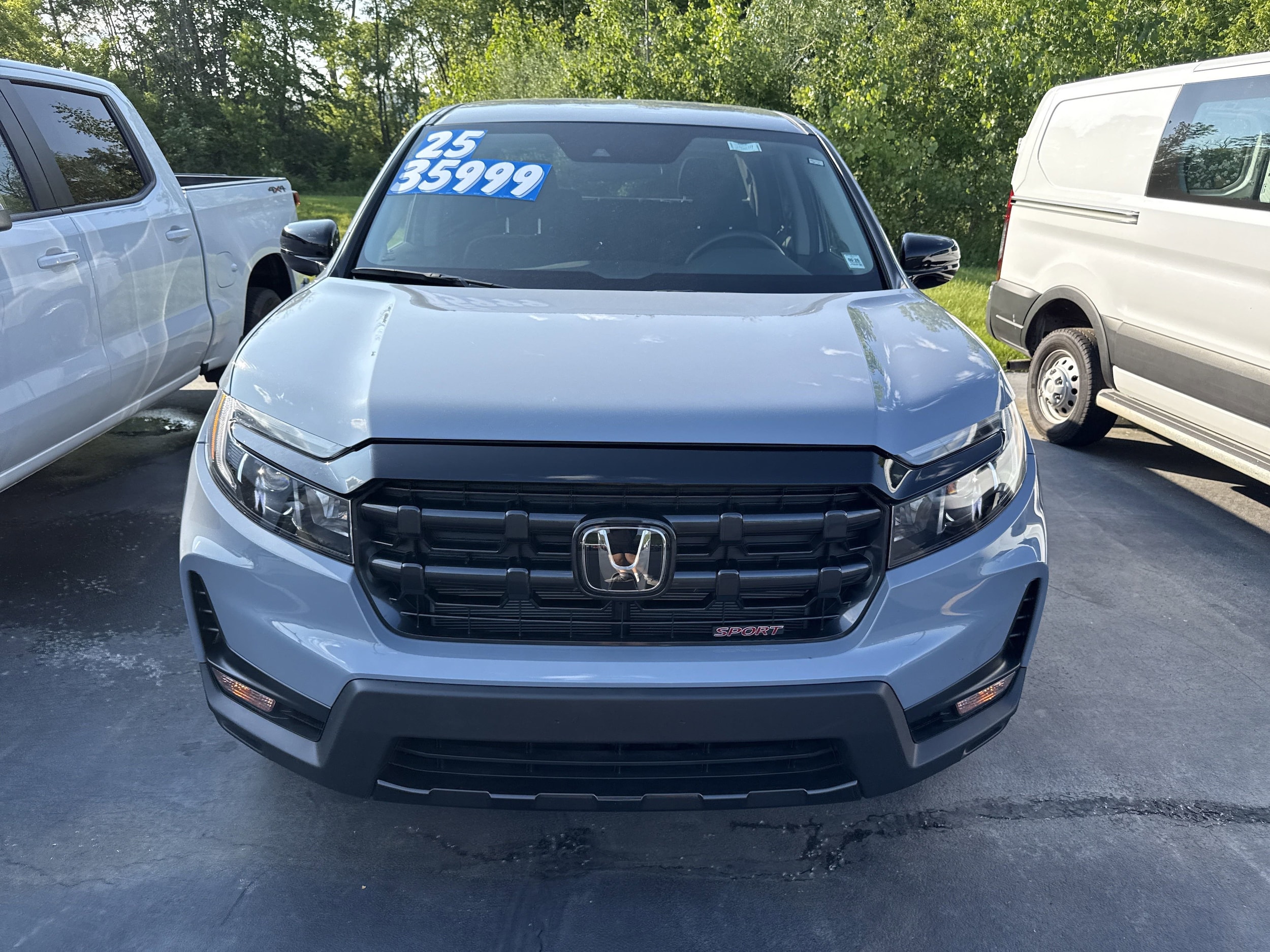Used 2025 Honda Ridgeline Sport with VIN 5FPYK3F16SB010834 for sale in Hornell, NY