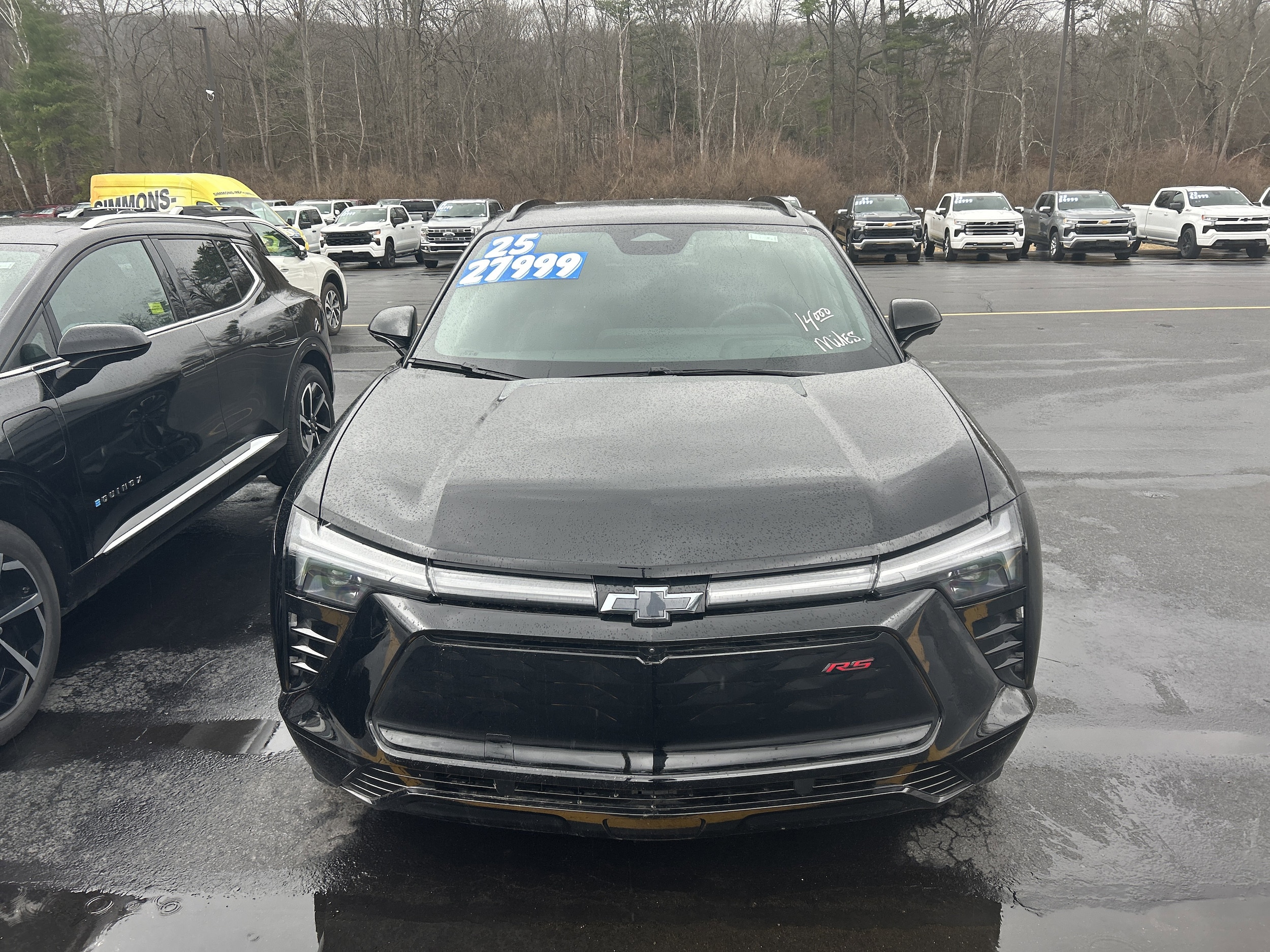 Used 2025 Chevrolet Blazer EV RS with VIN 3GNKDJRJ3SS137001 for sale in Hornell, NY