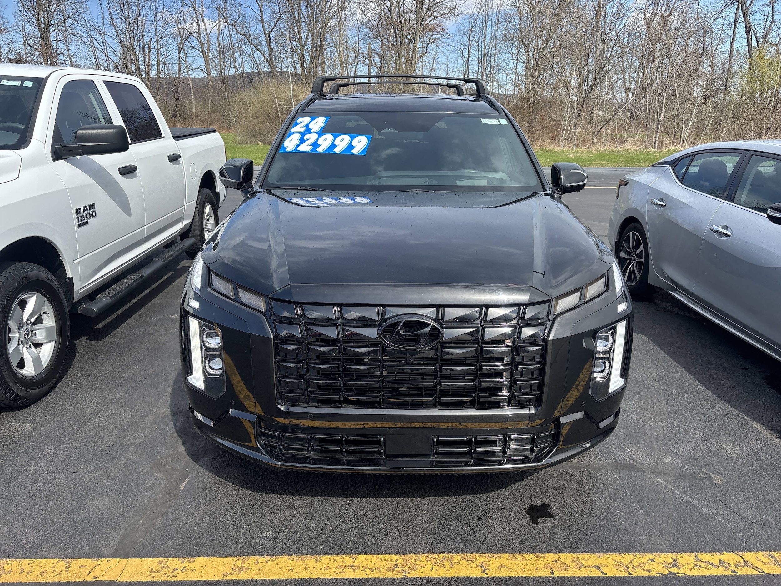 Used 2024 Hyundai Palisade Calligraphy Night Edition with VIN KM8R7DGE3RU669778 for sale in Hornell, NY