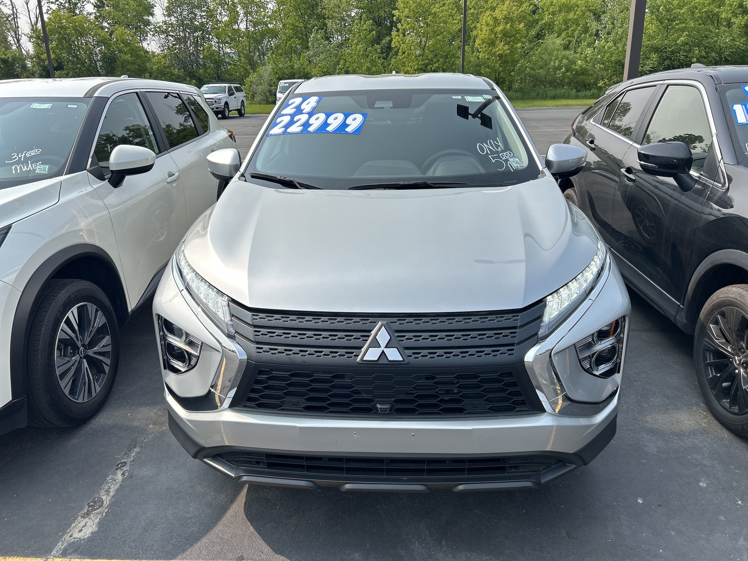 Used 2024 Mitsubishi Eclipse Cross ES with VIN JA4ATUAA1RZ000621 for sale in Hornell, NY