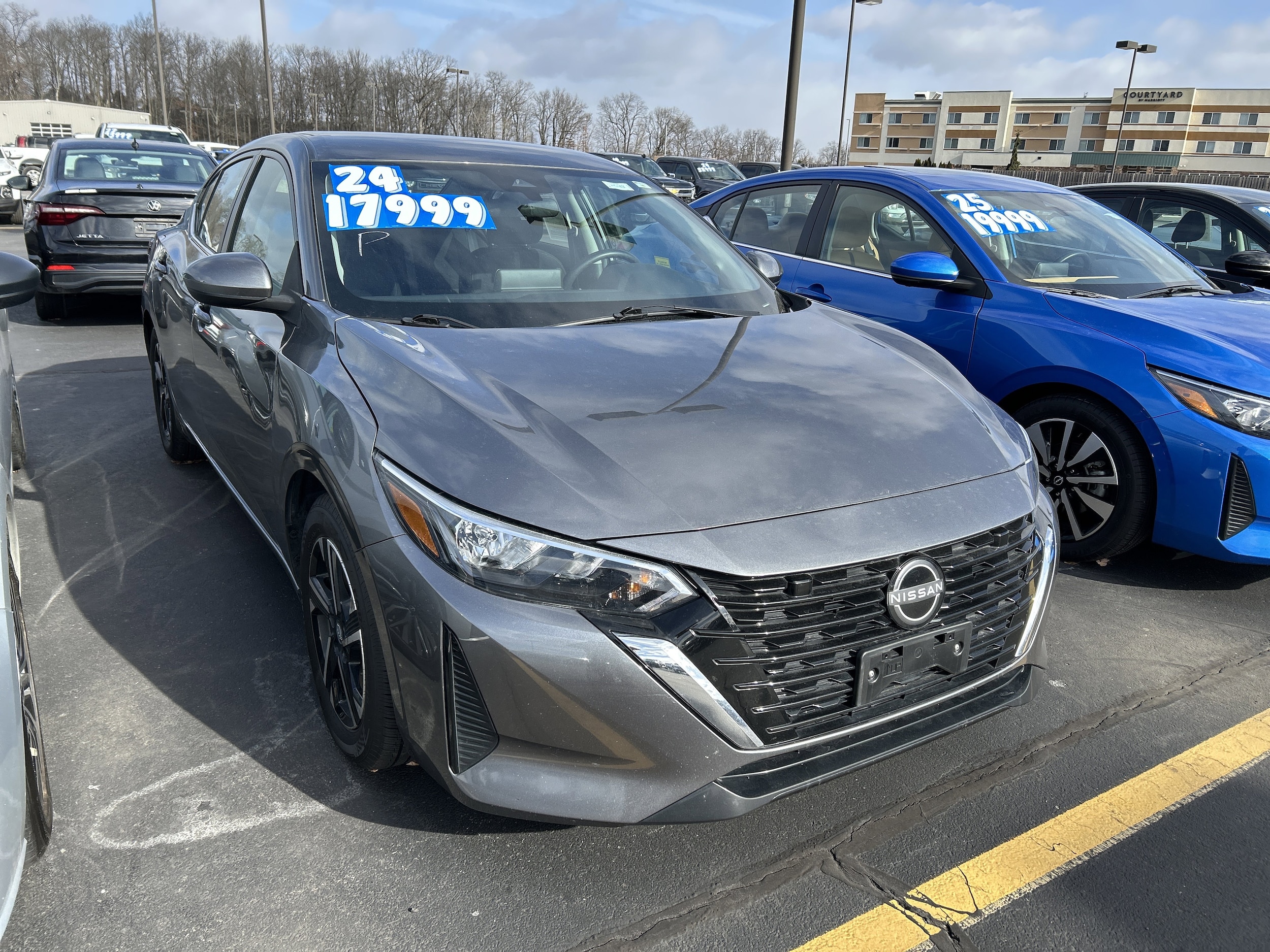 Used 2024 Nissan Sentra SV with VIN 3N1AB8CV8RY305384 for sale in Hornell, NY