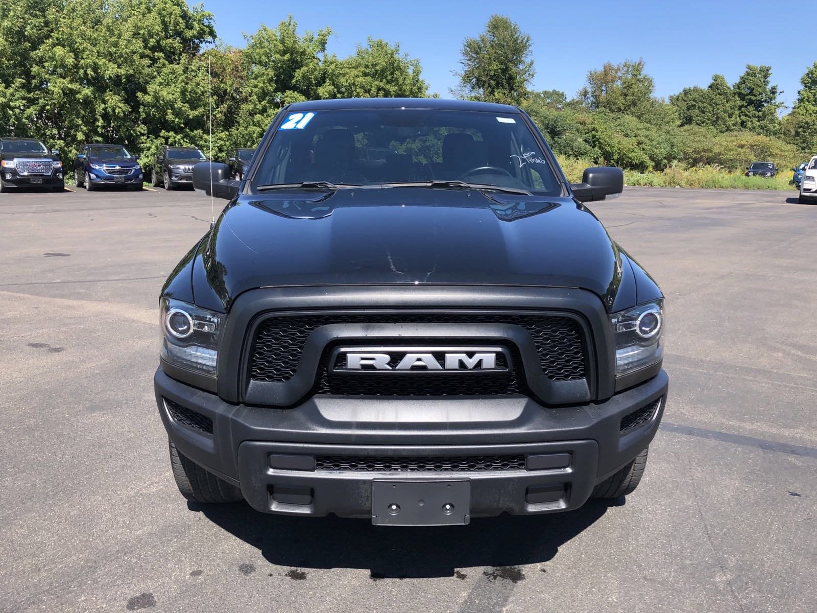 Used 2021 RAM Ram 1500 Classic Warlock with VIN 1C6RR7GT7MS547919 for sale in Hornell, NY