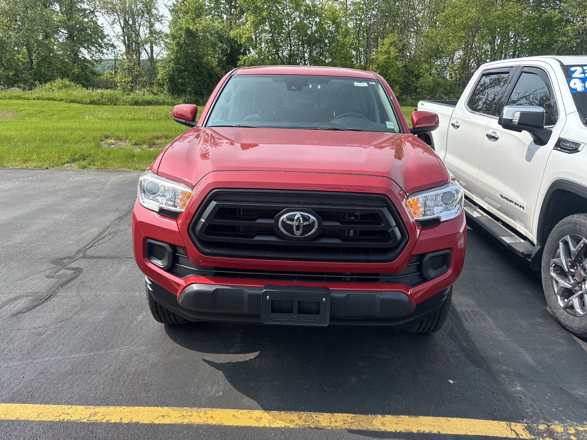 Used 2022 Toyota Tacoma SR with VIN 3TMCZ5AN5NM467610 for sale in Hornell, NY