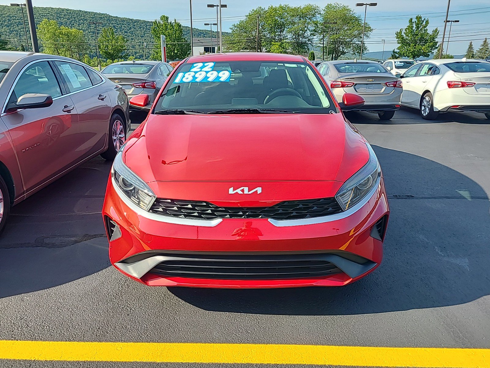 Used 2022 Kia FORTE LXS with VIN 3KPF24AD5NE431459 for sale in Bath, NY