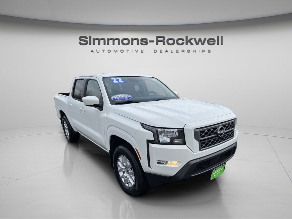 Certified 2022 Nissan Frontier SV Crew Cab 4x4 SV Auto