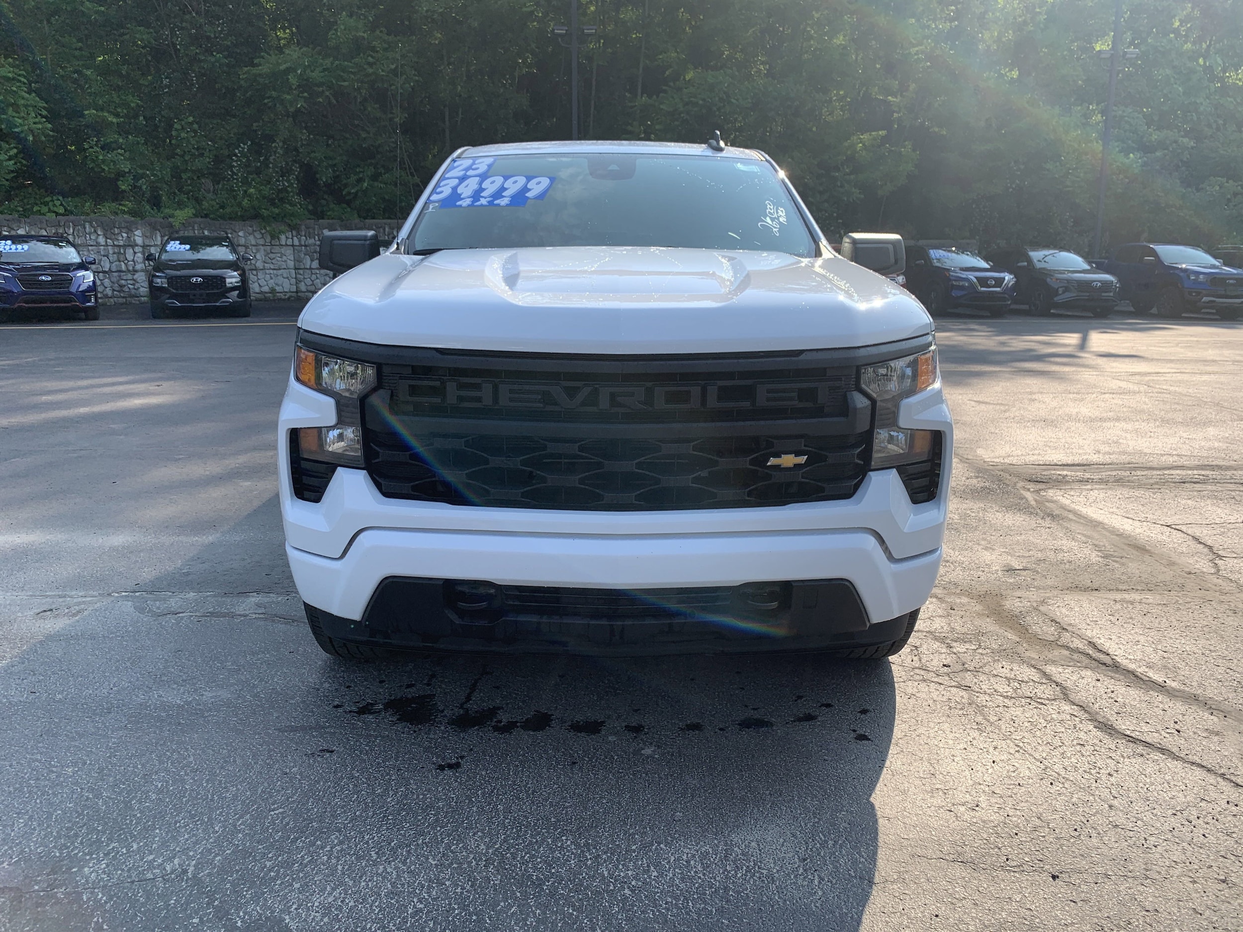 Used 2023 Chevrolet Silverado 1500 Custom with VIN 1GCPDBEK7PZ149696 for sale in Hornell, NY