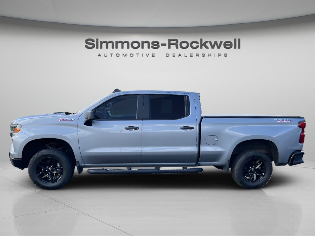 Certified 2024 Chevrolet Silverado 1500 Custom Trail Boss 4WD Crew Cab 157 Custom Trail Boss