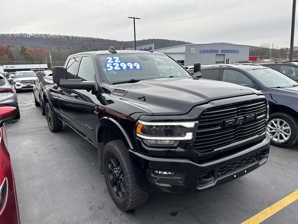 Used 2022 Ram 3500 Laramie Laramie 4x4 Crew Cab 8 Box