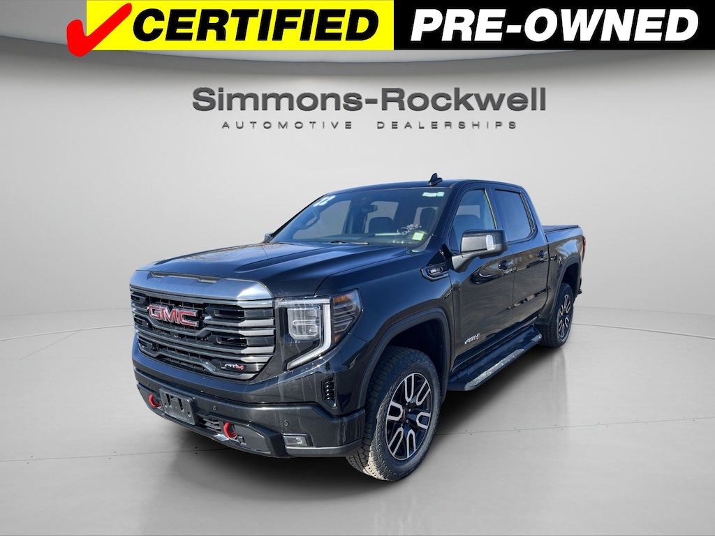 Certified 2022 GMC Sierra 1500 AT4 4WD Crew Cab 147 AT4