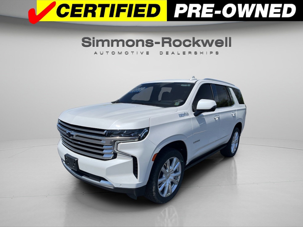 Certified 2021 Chevrolet Tahoe High Country 4WD High Country