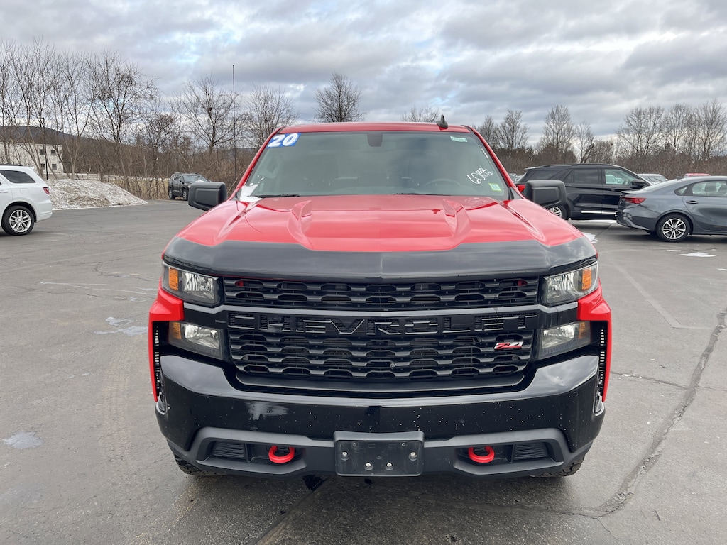 Certified 2020 Chevrolet Silverado 1500 Custom Trail Boss 4WD Crew Cab 147 Custom Trail Boss