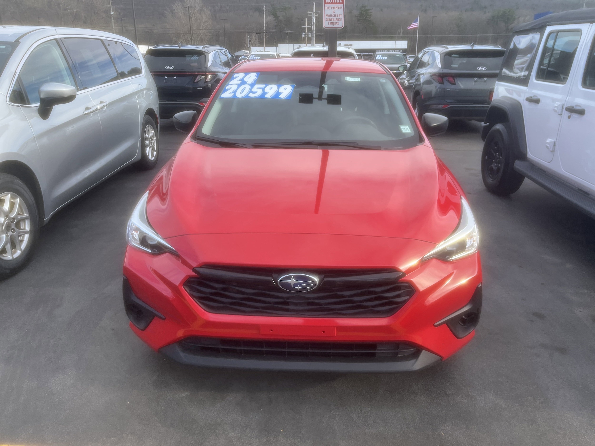 Used 2024 Subaru Impreza Base with VIN JF1GUABC0R8243246 for sale in Hornell, NY