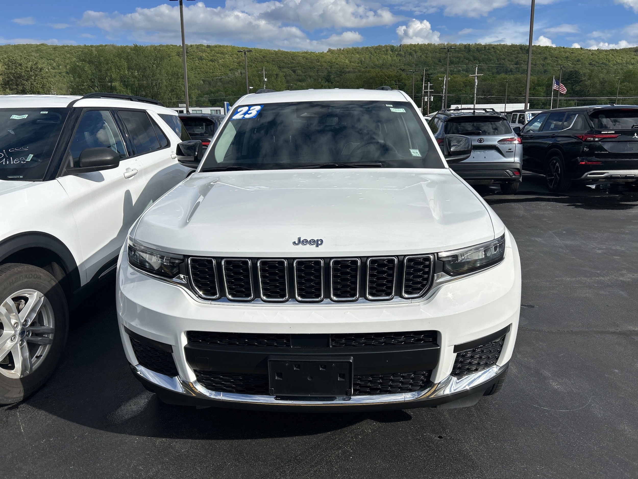 Used 2023 Jeep Grand Cherokee L Laredo with VIN 1C4RJKAG4P8793729 for sale in Hornell, NY