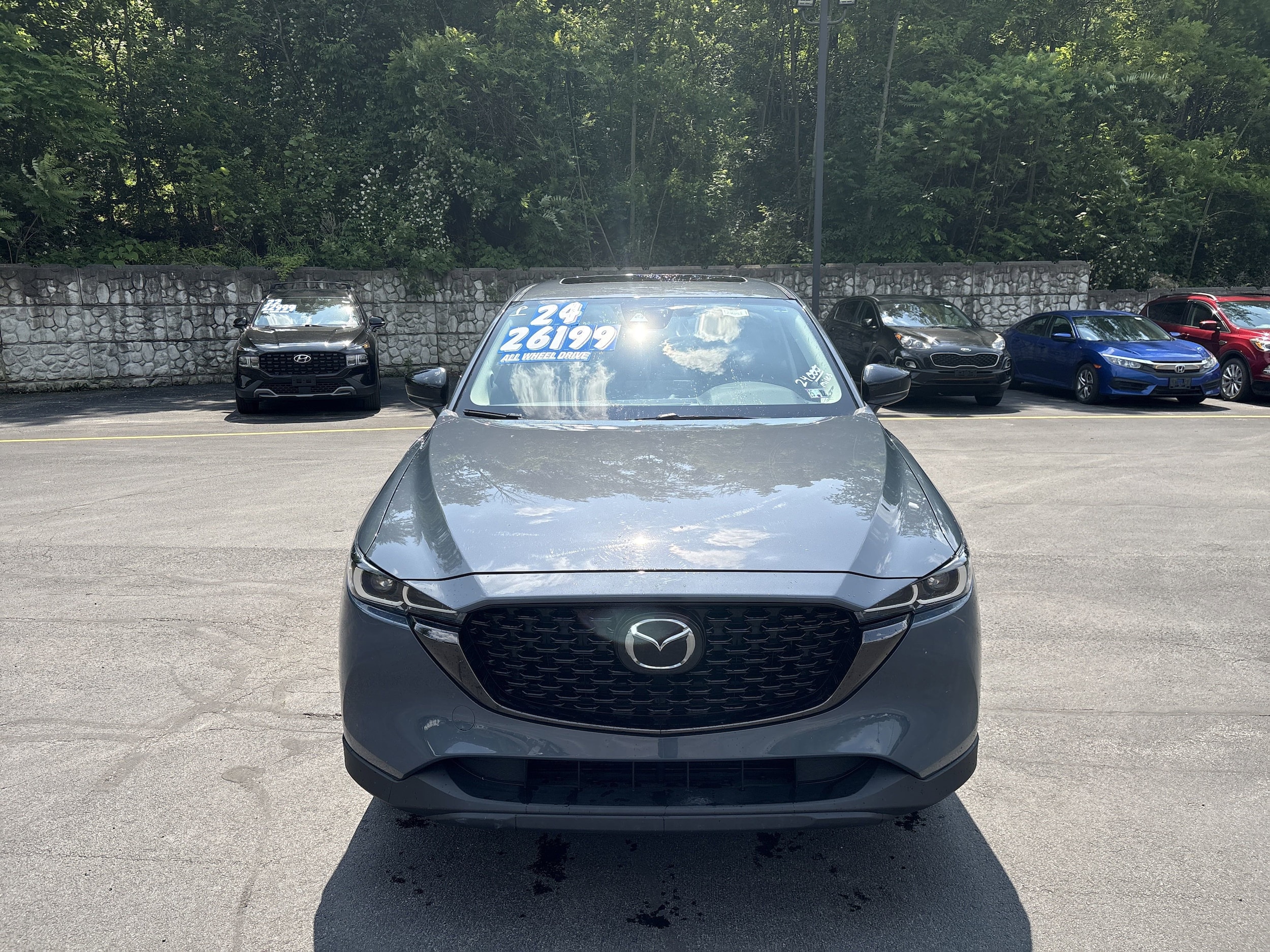 Used 2024 Mazda CX-5 S Carbon Edition with VIN JM3KFBCLXR0459727 for sale in Hornell, NY
