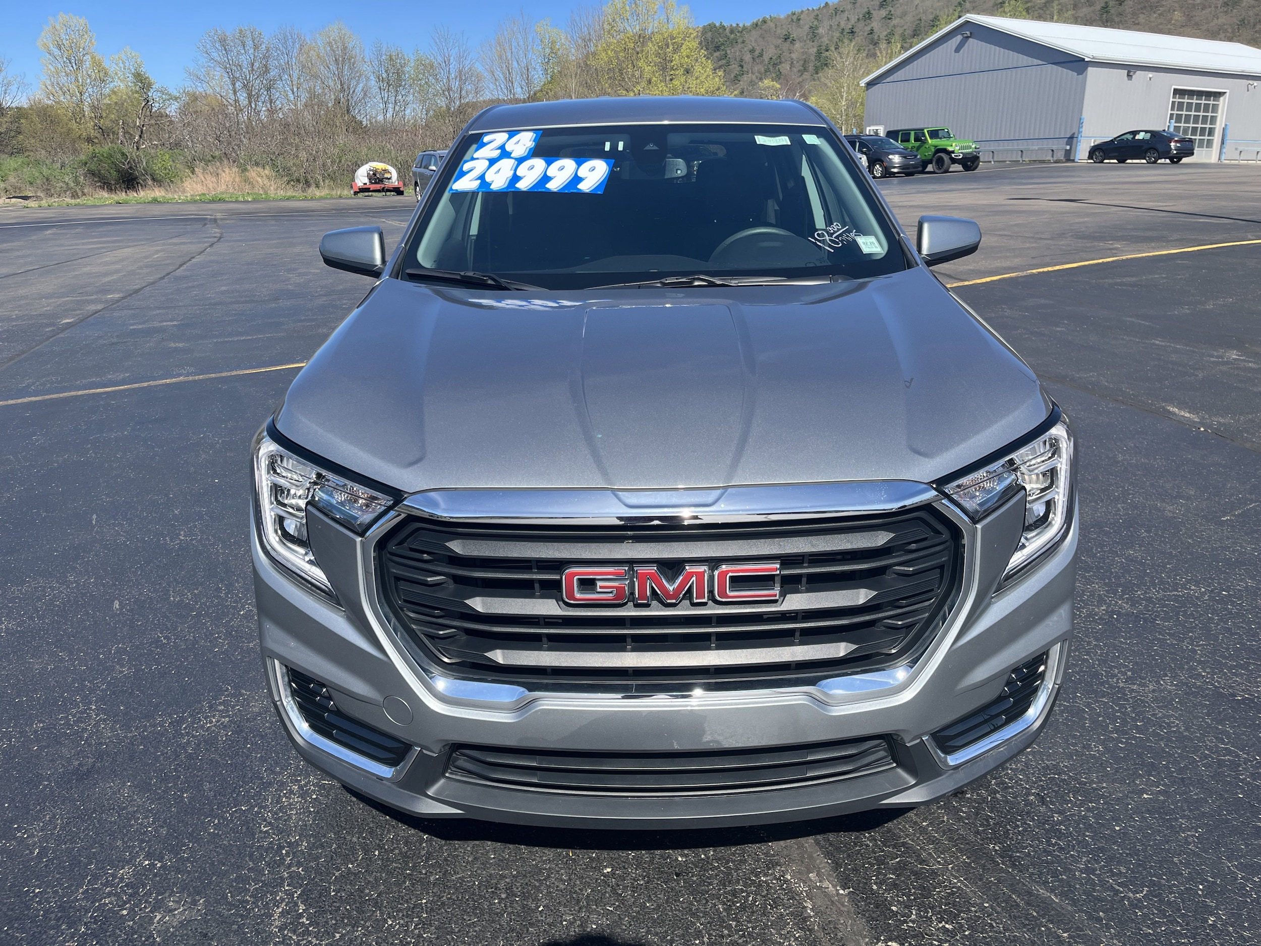 Used 2024 GMC Terrain SLE with VIN 3GKALTEGXRL333989 for sale in Hornell, NY