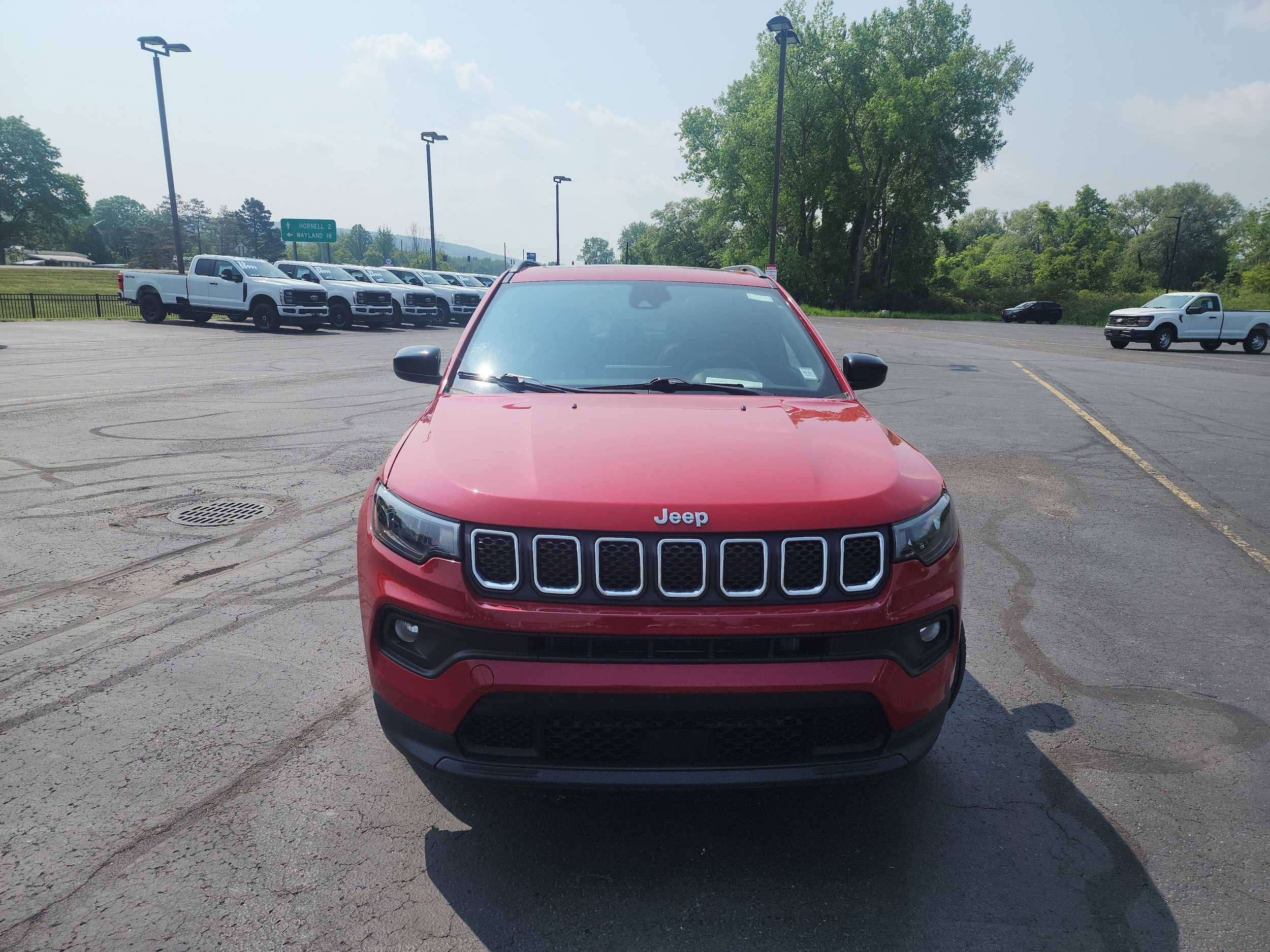 Used 2023 Jeep Compass Latitude with VIN 3C4NJDBN0PT541601 for sale in Hornell, NY