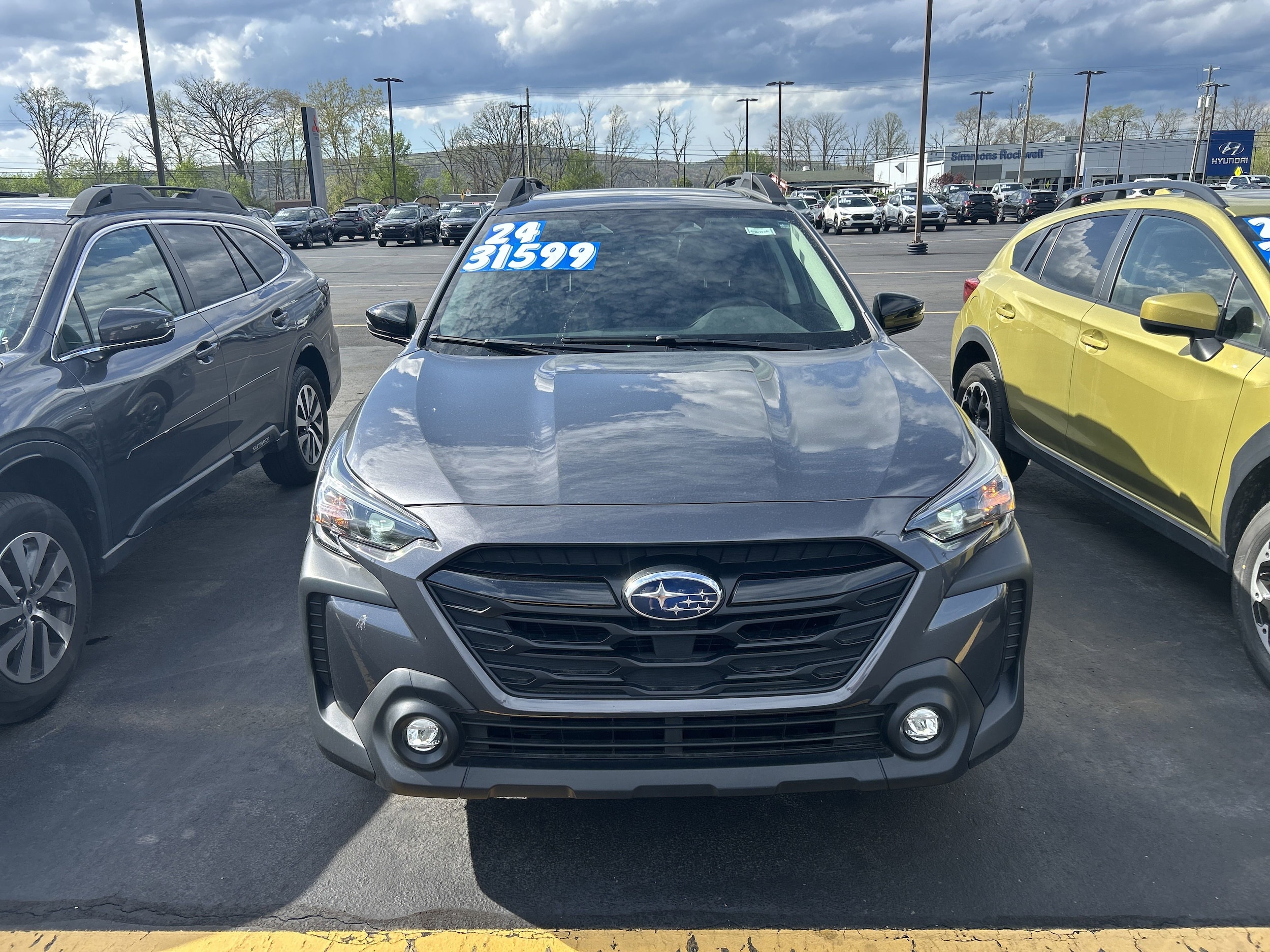 Used 2024 Subaru Outback Onyx Edition with VIN 4S4BTALC1R3294446 for sale in Hornell, NY