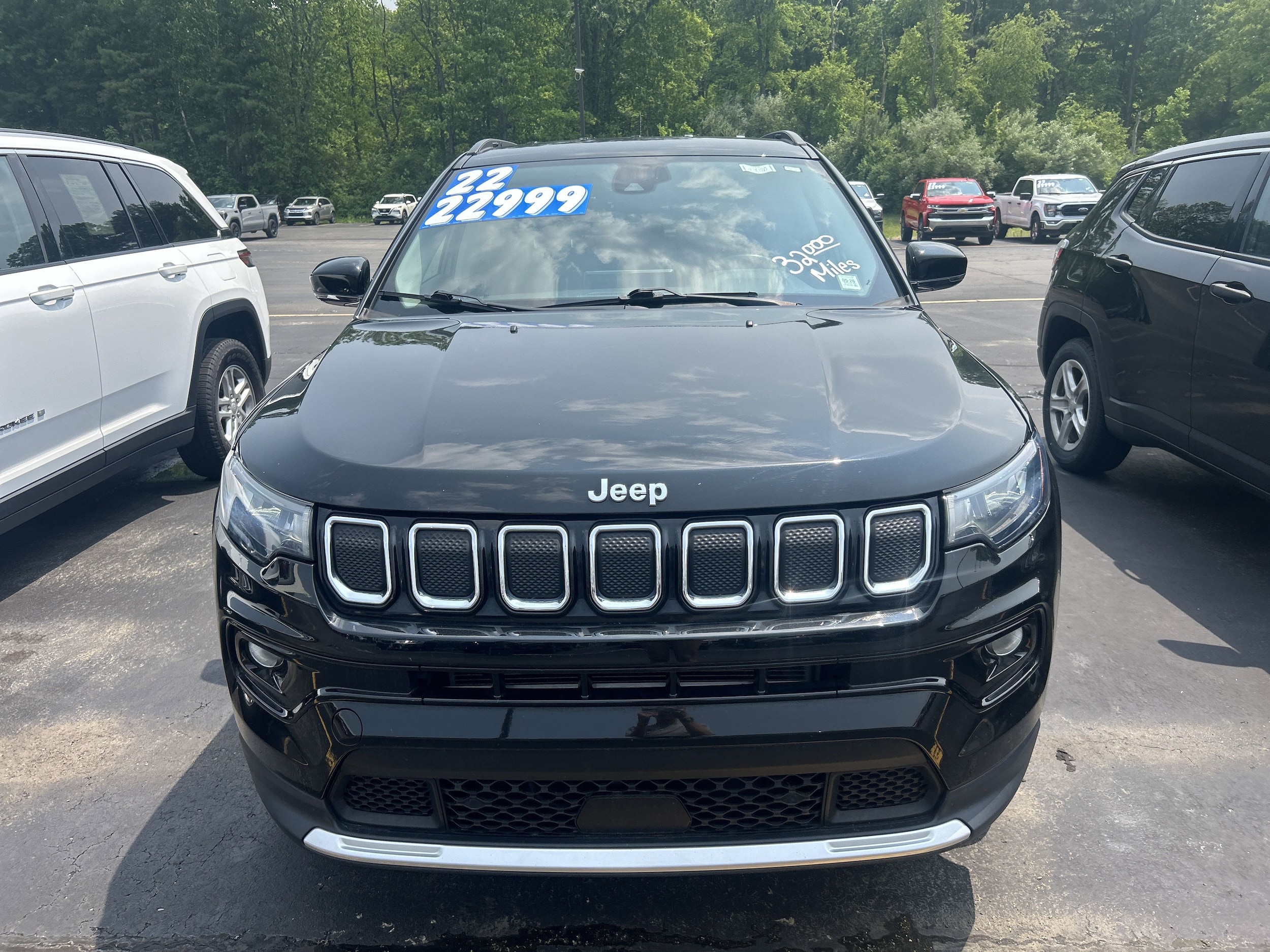 Used 2022 Jeep Compass Limited with VIN 3C4NJDCBXNT145449 for sale in Hornell, NY