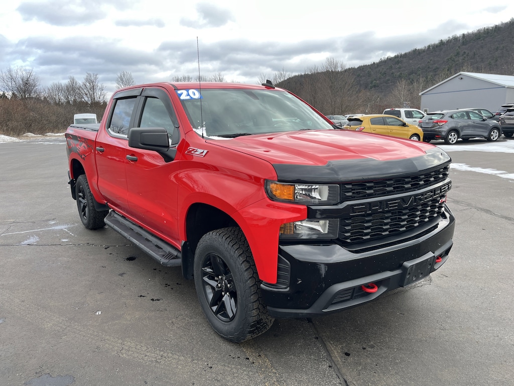 Certified 2020 Chevrolet Silverado 1500 Custom Trail Boss 4WD Crew Cab 147 Custom Trail Boss
