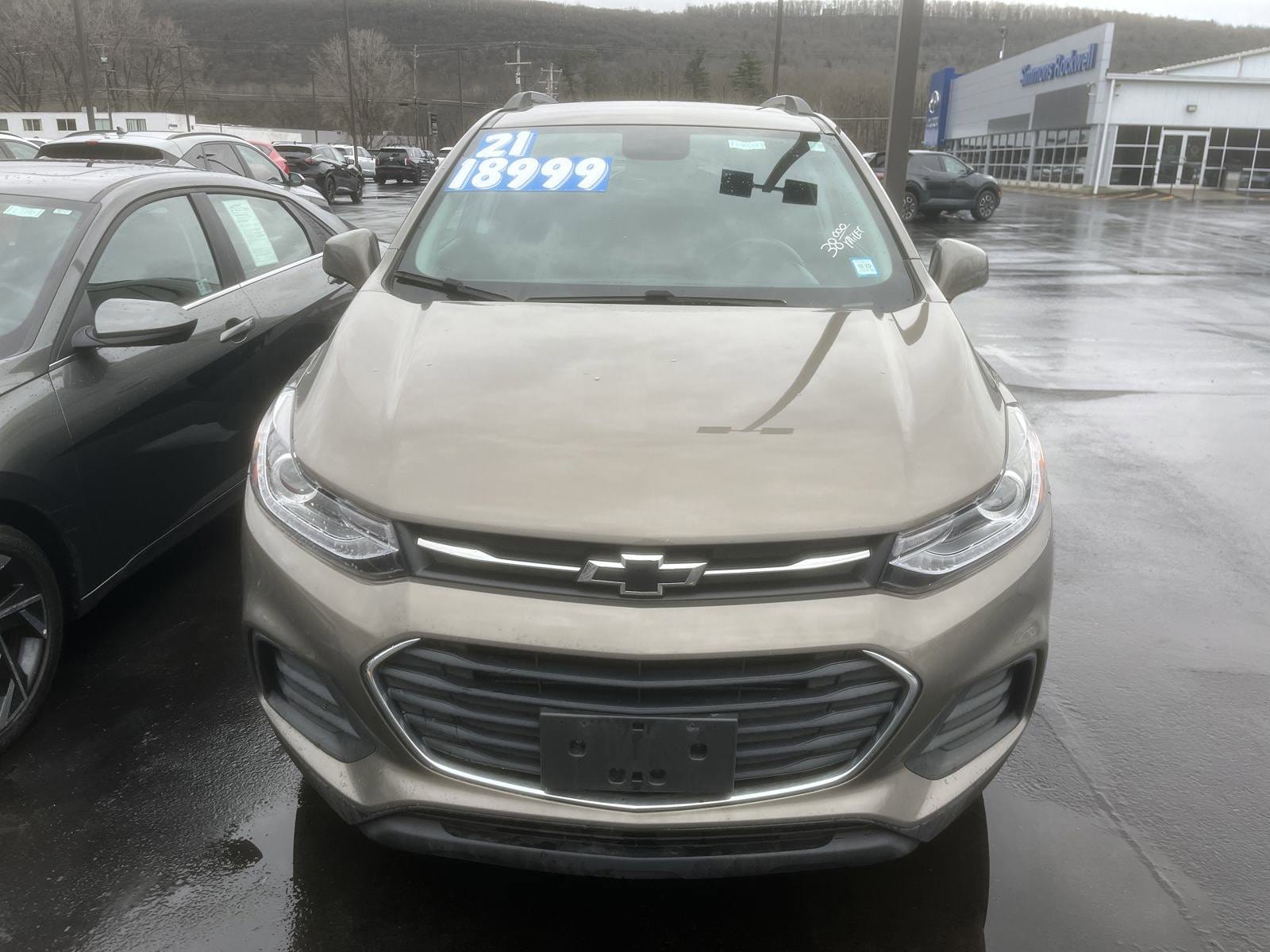 Used 2021 Chevrolet Trax LT with VIN KL7CJPSBXMB348767 for sale in Hornell, NY