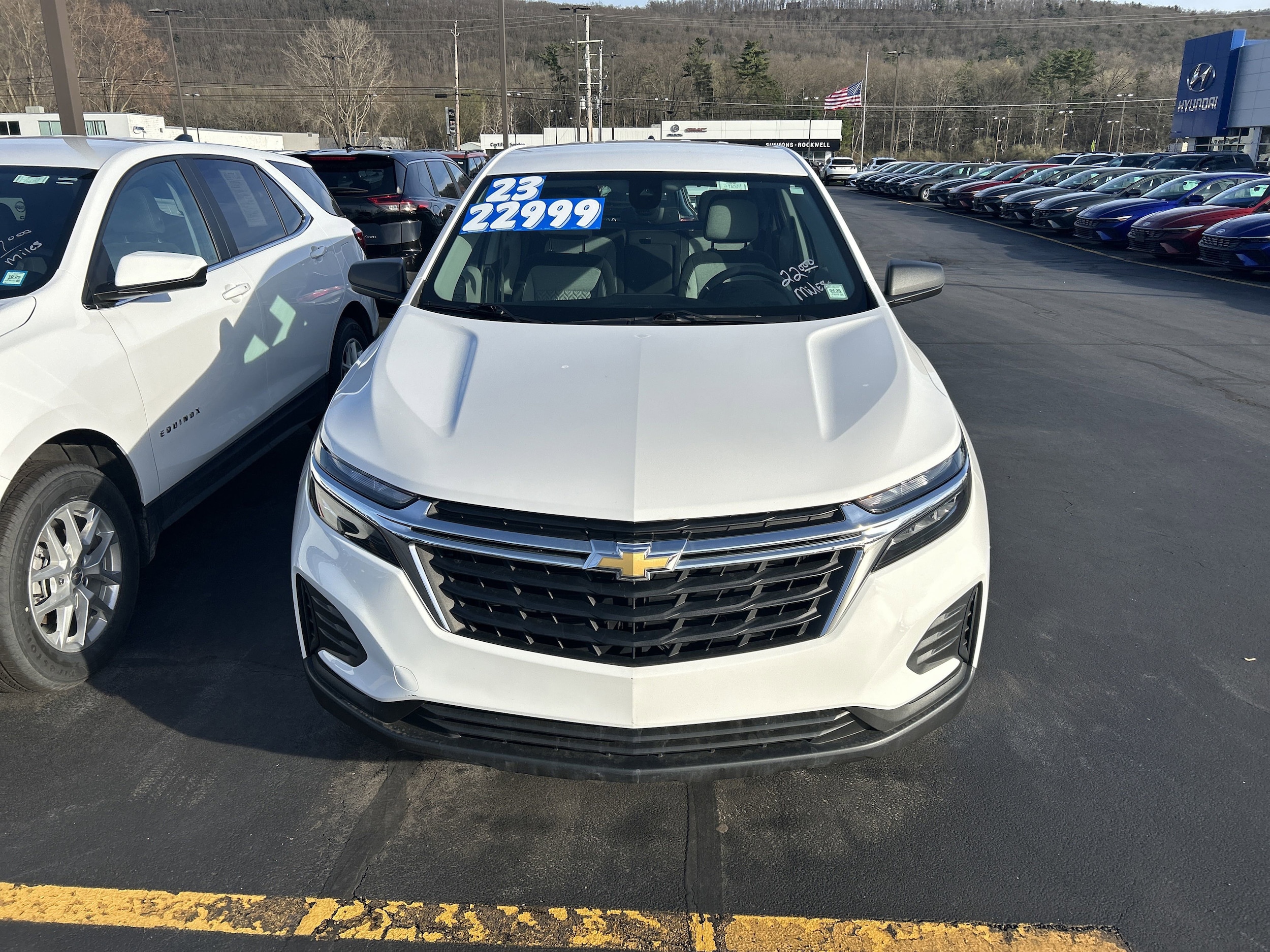 Used 2023 Chevrolet Equinox LS with VIN 3GNAXSEG5PL108426 for sale in Hornell, NY