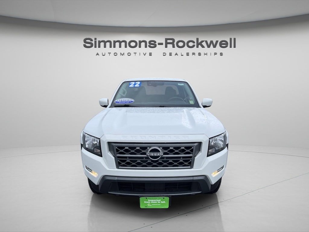Certified 2022 Nissan Frontier SV Crew Cab 4x4 SV Auto