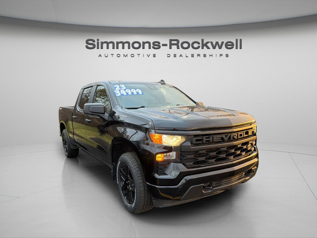 Used 2023 Chevrolet Silverado 1500 Custom Truck Crew Cab