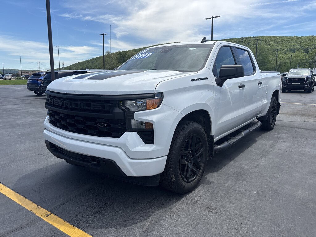 Used 2024 Chevrolet Silverado 1500 Custom Truck Crew Cab