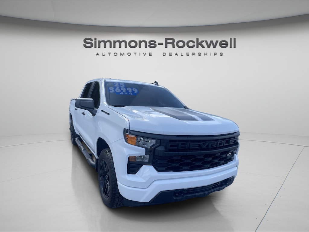 Used 2023 Chevrolet Silverado 1500 Custom Truck Crew Cab