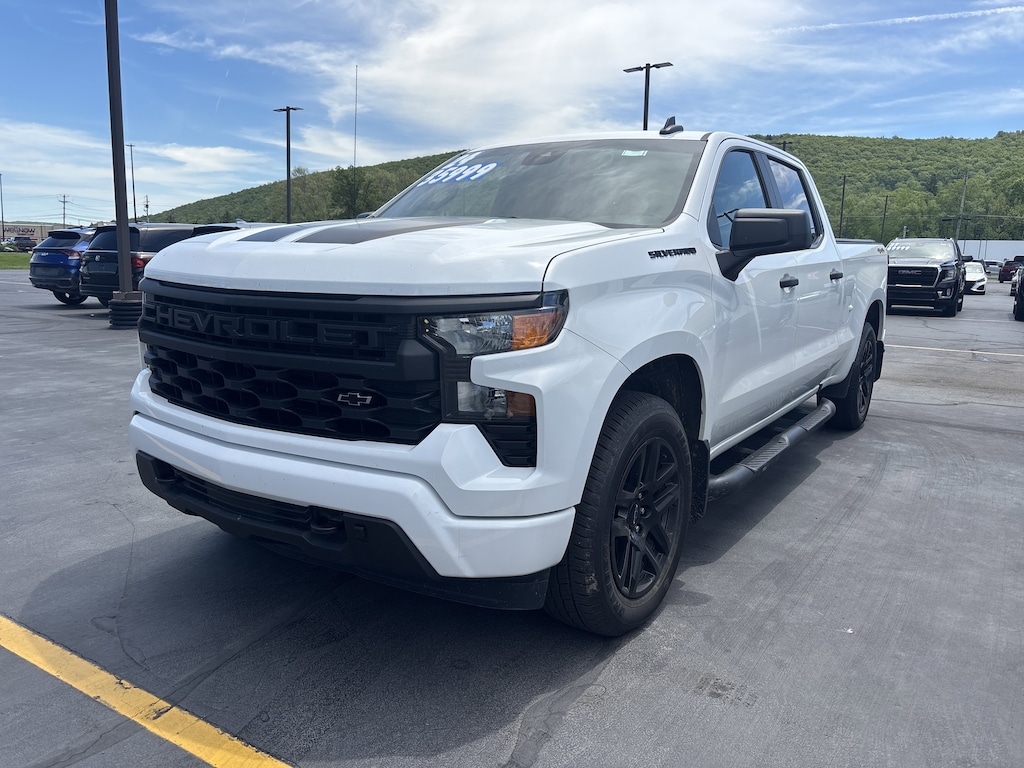Used 2024 Chevrolet Silverado 1500 Custom Truck Crew Cab