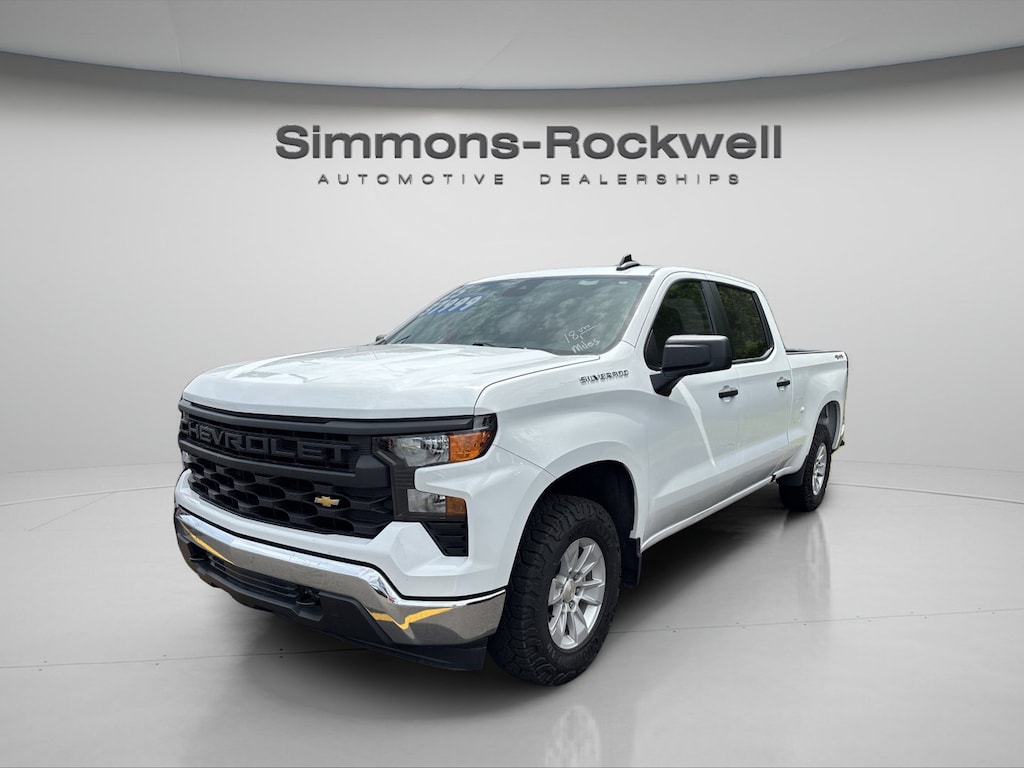 Used 2025 Chevrolet Silverado 1500 WT Truck Crew Cab