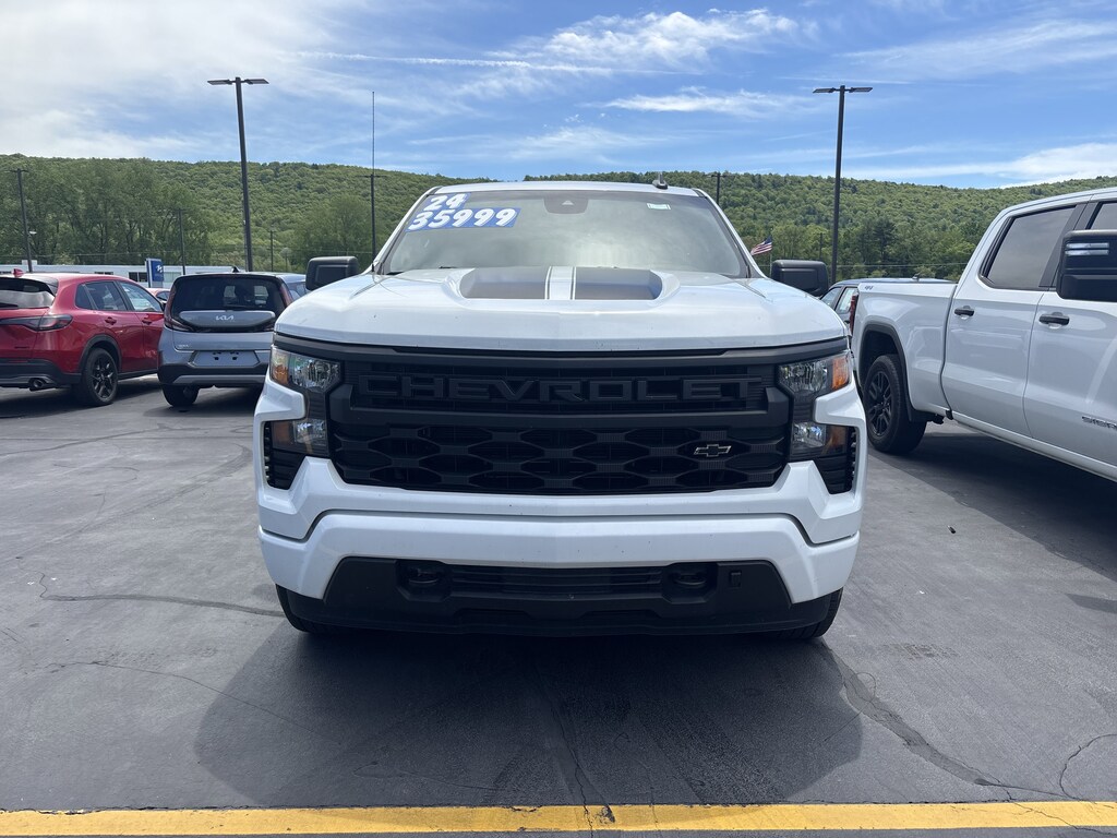 Used 2024 Chevrolet Silverado 1500 Custom Truck Crew Cab