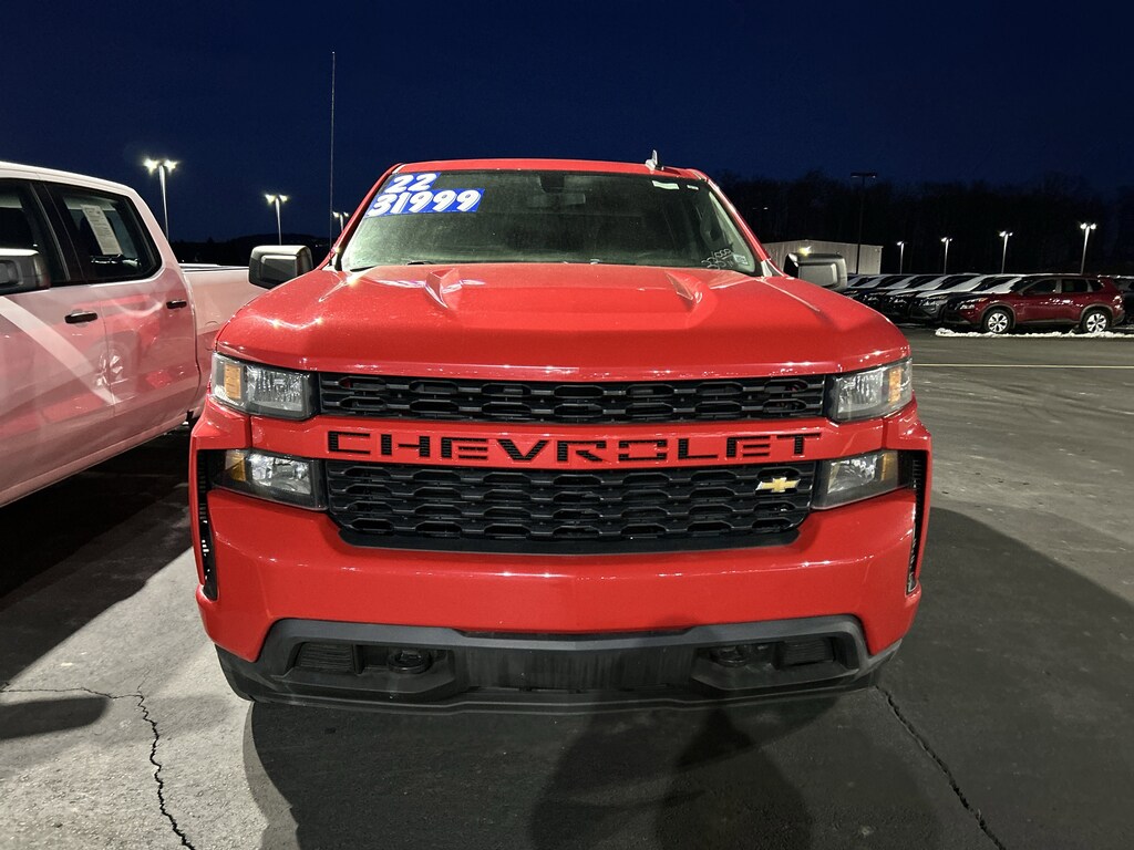 Used 2022 Chevrolet Silverado 1500 LTD Custom Truck Crew Cab