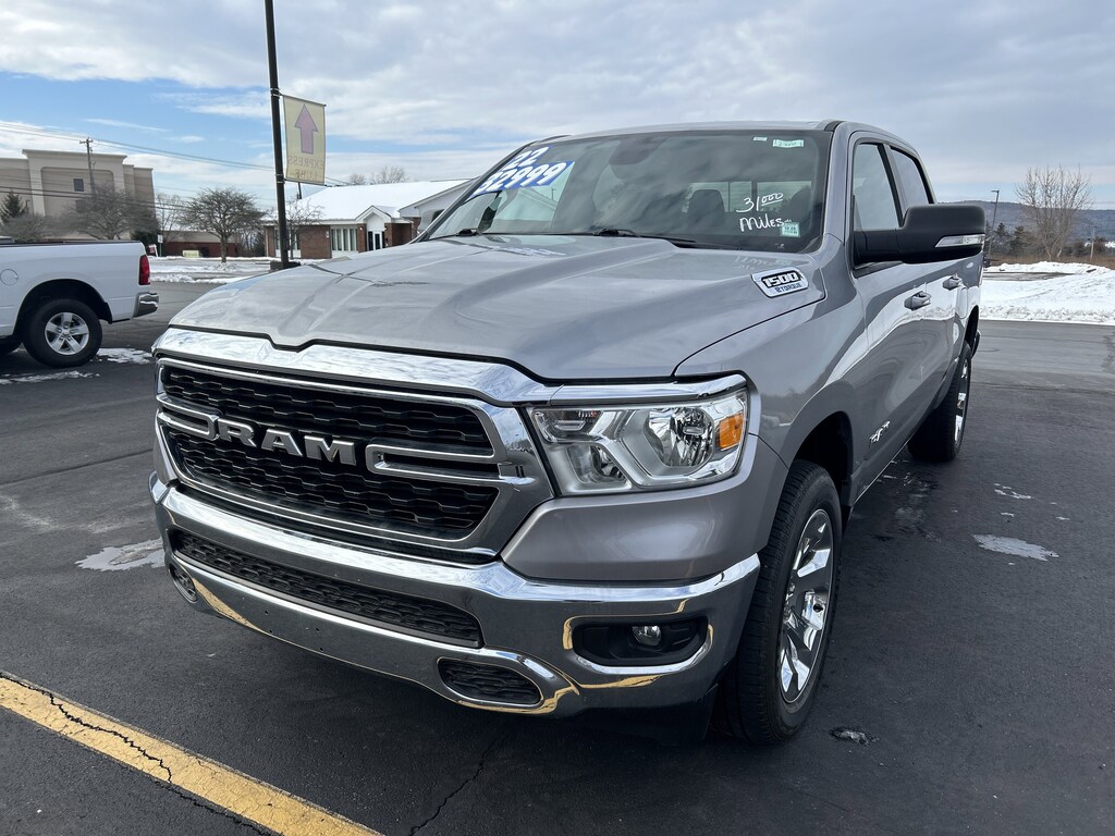 Used 2022 Ram 1500 Big Horn Crew Cab 4x4 57 Box Truck