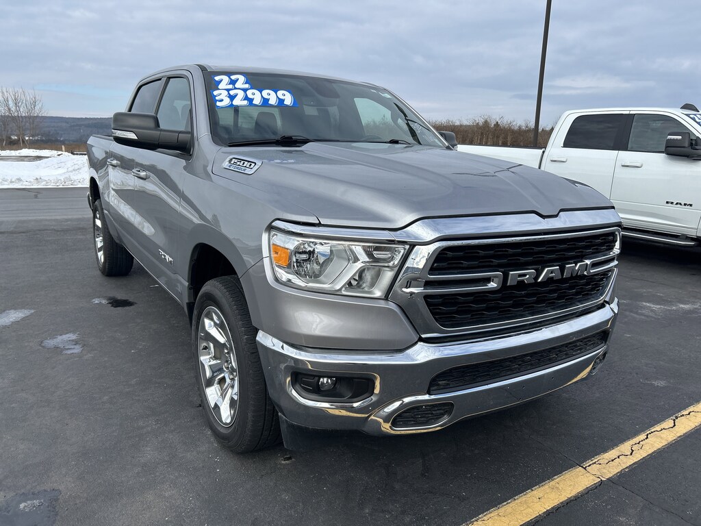 Used 2022 Ram 1500 Big Horn Crew Cab 4x4 57 Box Truck