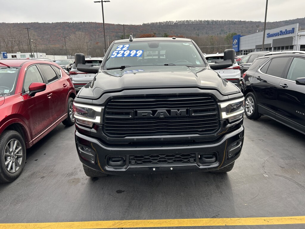 Used 2022 Ram 3500 Laramie Crew Cab 4x4 8 Box Truck