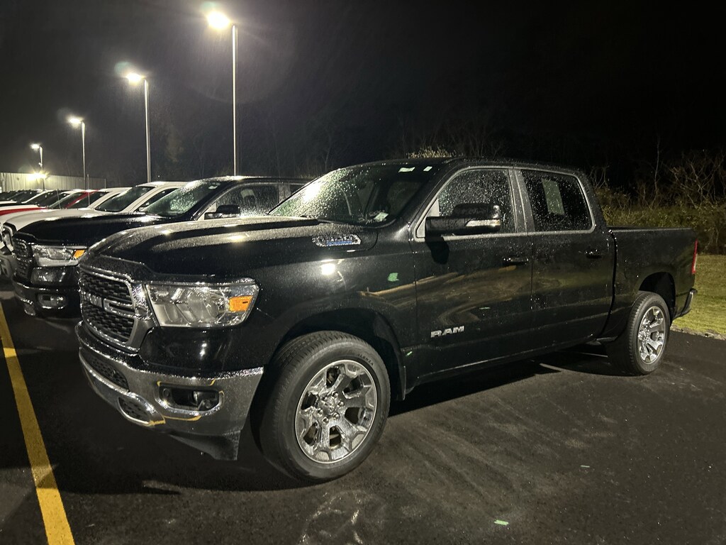 Used 2022 Ram 1500 Big Horn Crew Cab 4x4 57 Box Truck