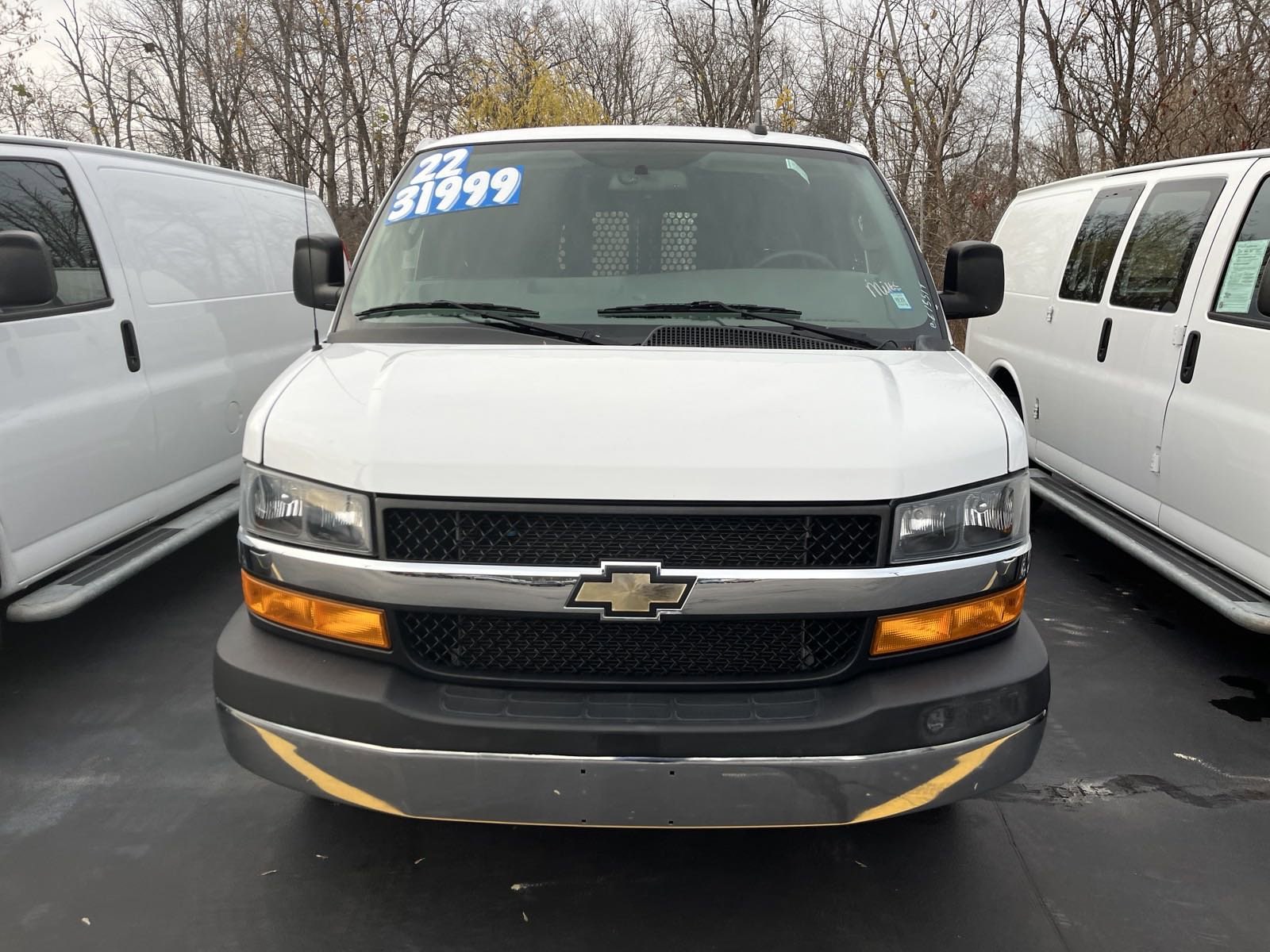 Used 2022 Chevrolet Express Cargo Work Van with VIN 1GCWGAFP1N1155514 for sale in Hornell, NY