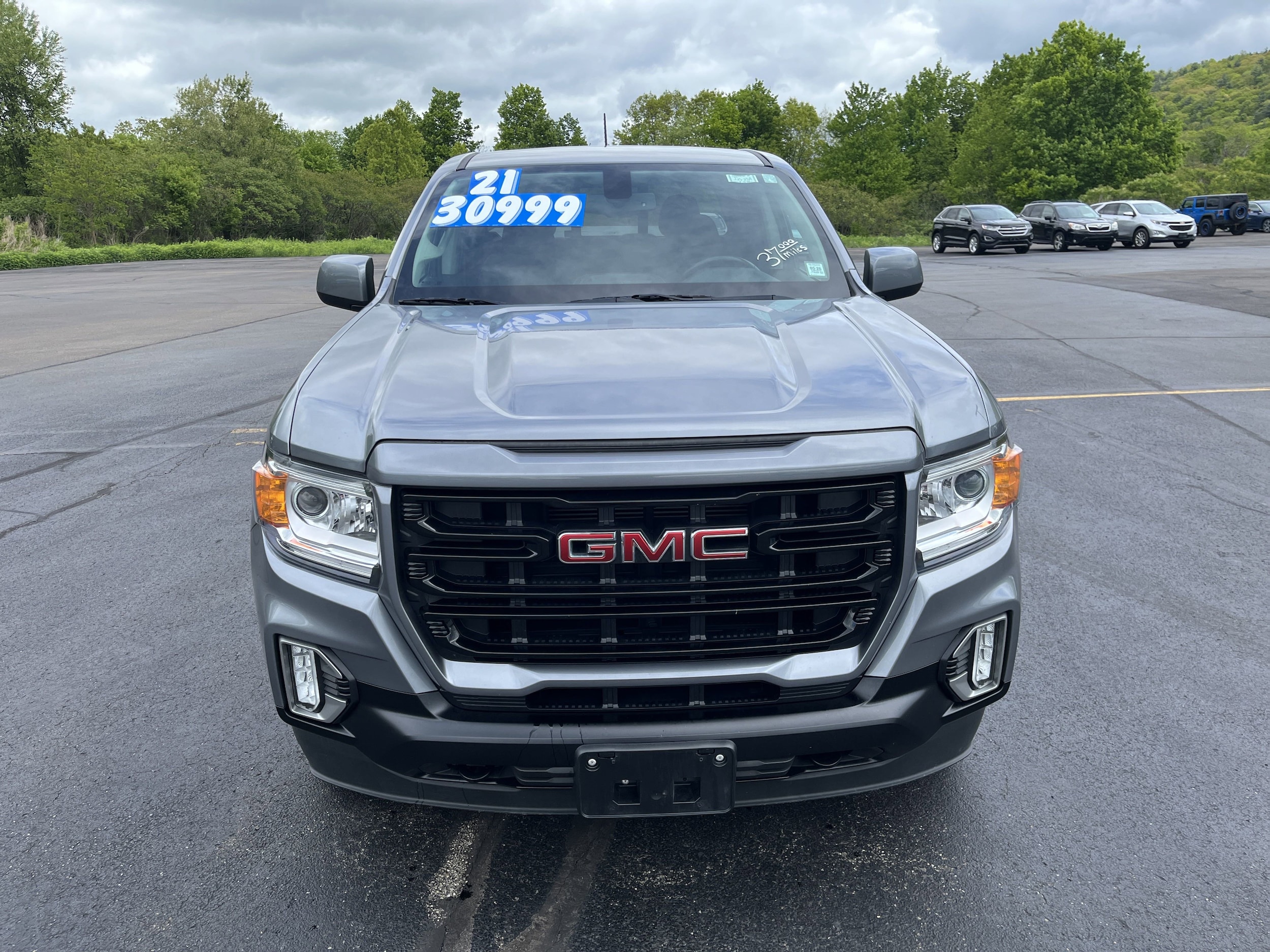 Certified 2021 GMC Canyon Elevation with VIN 1GTG6CEN1M1259471 for sale in Hornell, NY