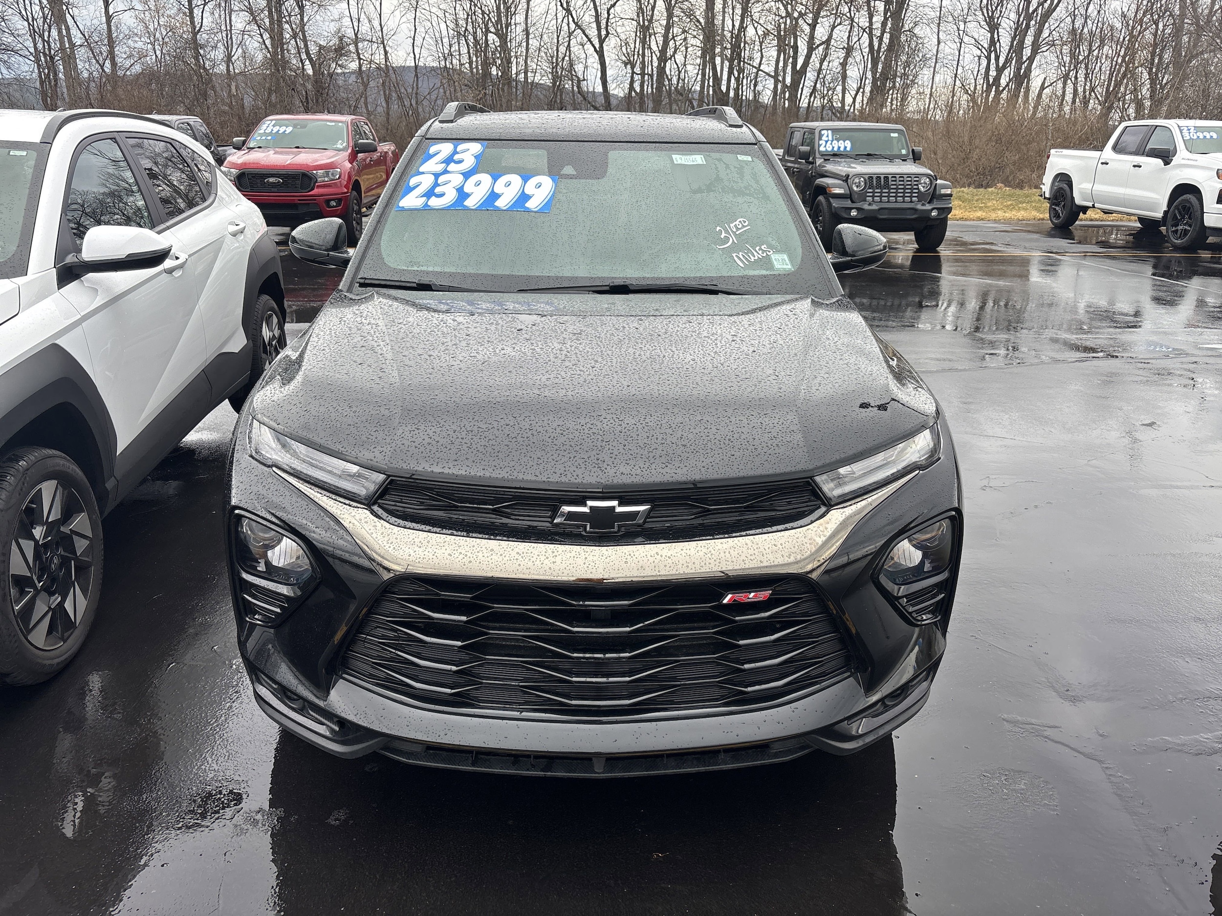 Used 2023 Chevrolet TrailBlazer RS with VIN KL79MUSL6PB010375 for sale in Hornell, NY
