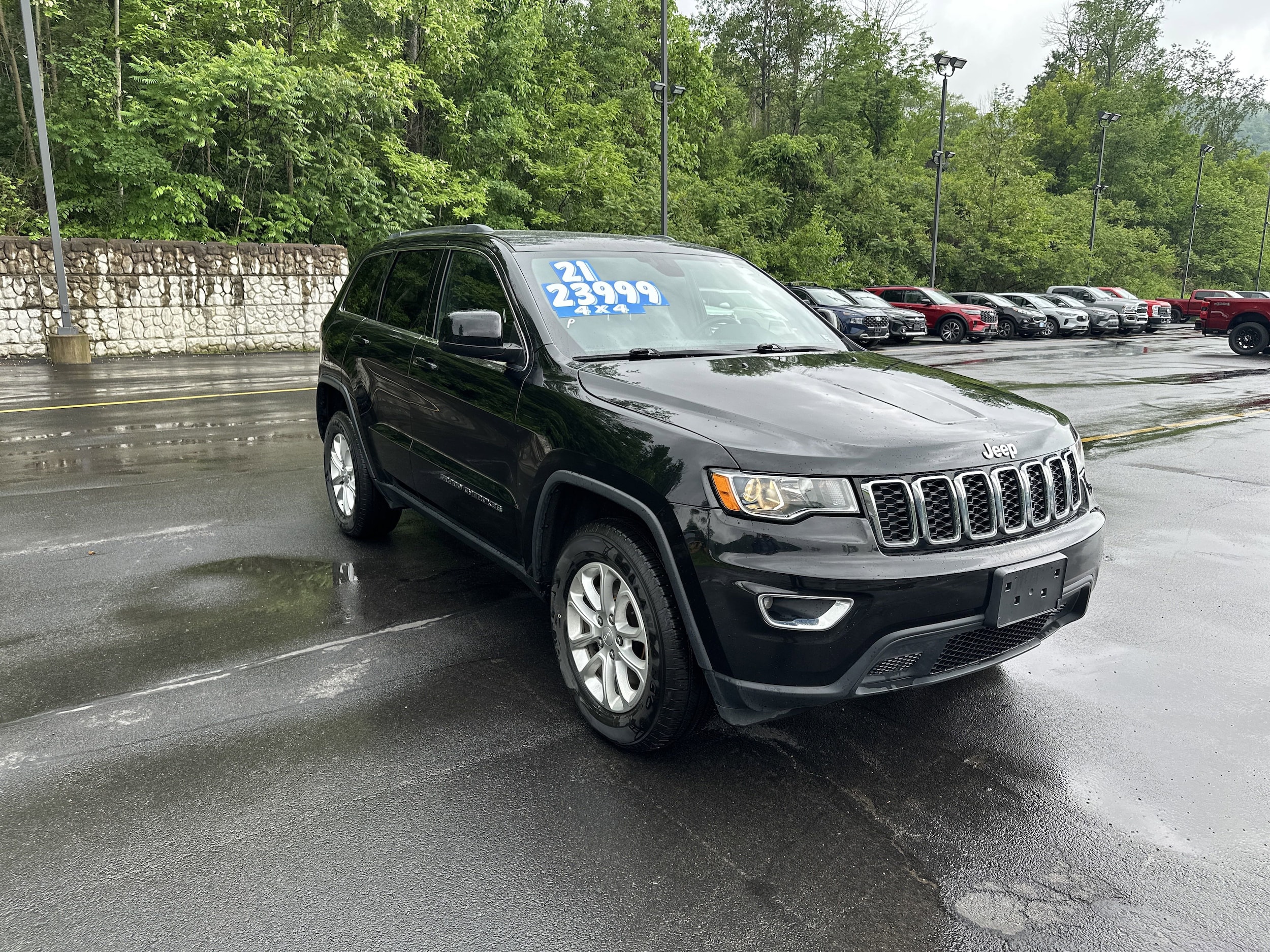Used 2021 Jeep Grand Cherokee Laredo E with VIN 1C4RJFAG1MC773972 for sale in Hornell, NY