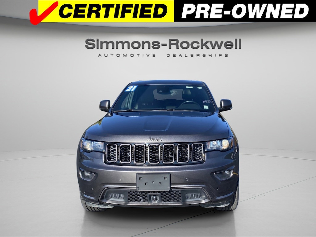 Certified 2021 Jeep Grand Cherokee 80th Anniversary 80th Anniversary 4x4
