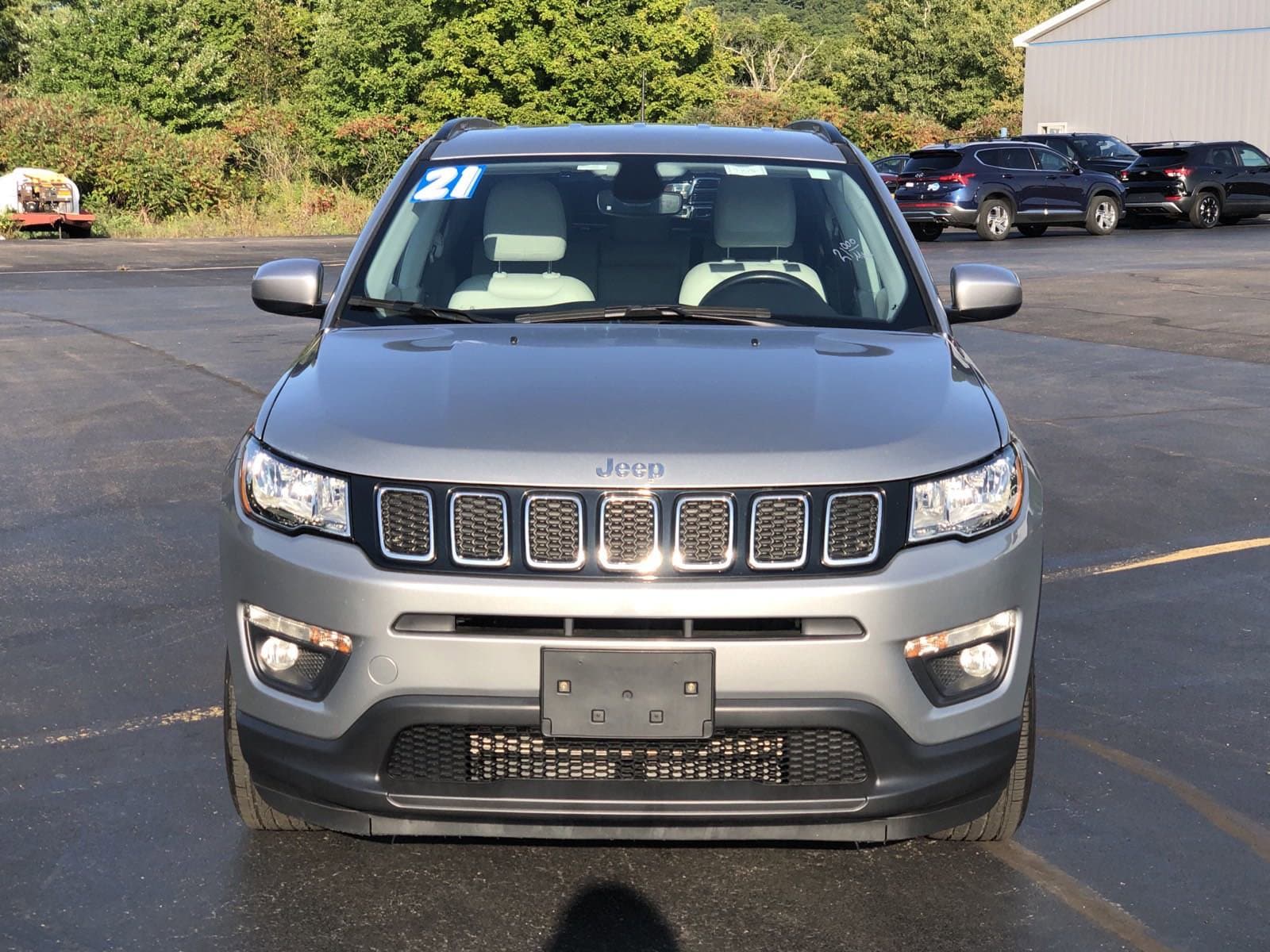 Used 2021 Jeep Compass Latitude with VIN 3C4NJDBB5MT524567 for sale in Hornell, NY